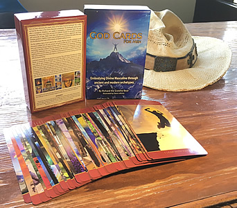 God Cards with Box and Hat